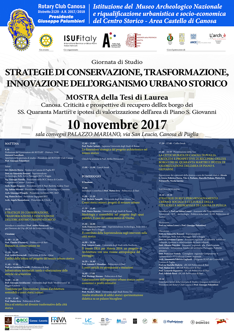 manifesto giornata di studio canosa