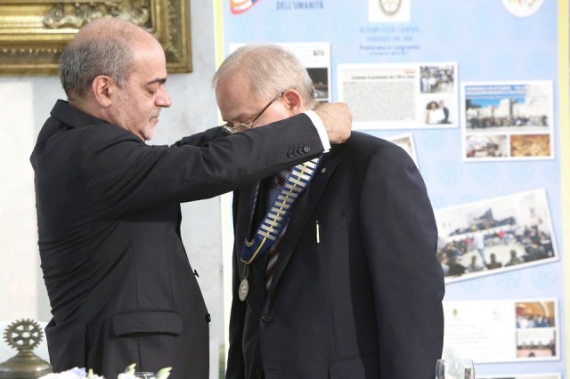 Giuseppe Palumbieri alla presidenza del Rotary Club Canosa